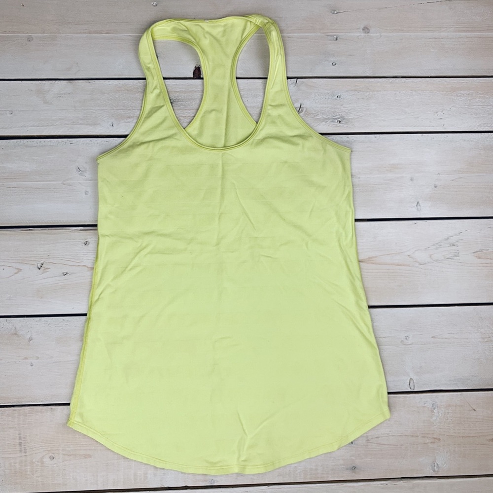 🍋 LULULEMON | Cool Racerback *Striped Rib